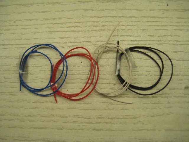 Hochflexibeles isoliertes Kabel Set (0,5mm dick 0,5m lang)