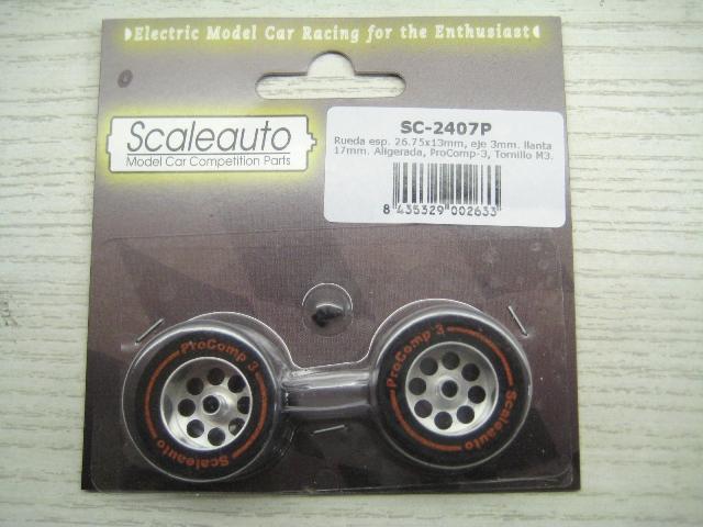 Scaleauto Komplett-Rad SC2407P
